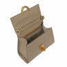 Damentasche Schultertasche 032g Hellgrau