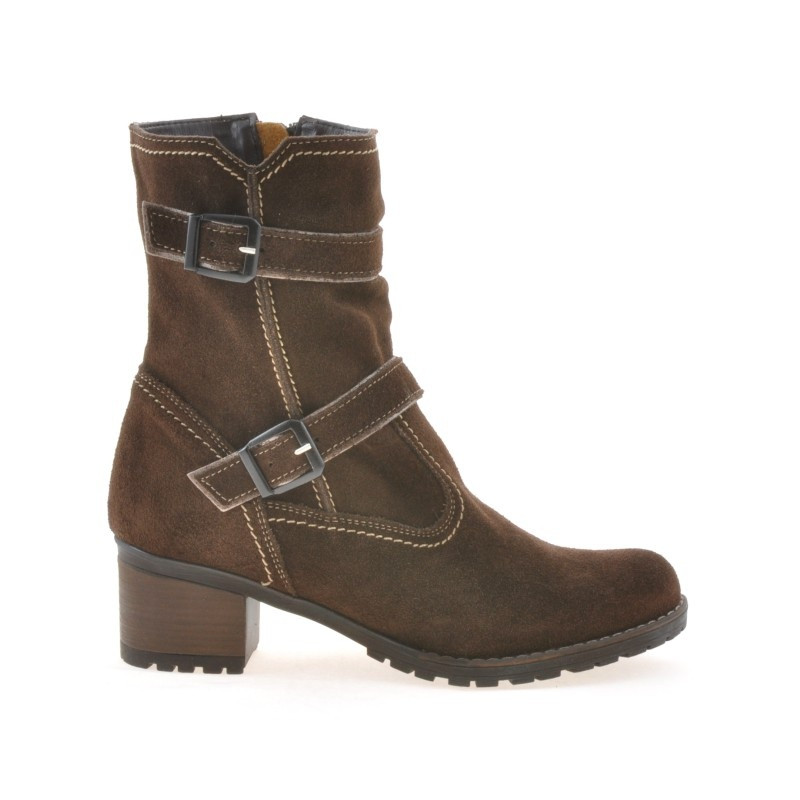 Damenstiefel 3278 Kaffee Velours