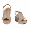 Damensandalen 5124 Sandfarbe