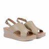 Damensandalen 5124 Sandfarbe