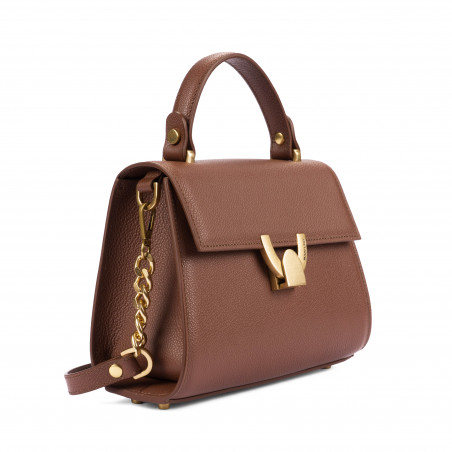 Damentasche zum Umhängen 032g Cognac
