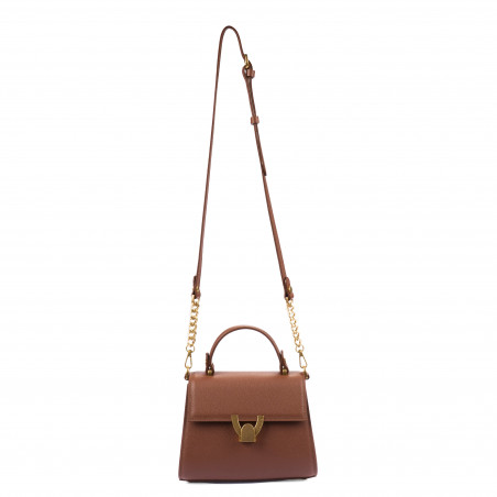 Damentasche zum Umhängen 032g Cognac