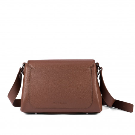 Damentasche Schultertasche 040g 01 biz cognac