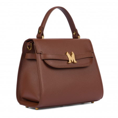 Damentasche zum Umhängen 033g Cognac