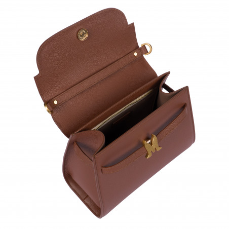Damentasche zum Umhängen 033g Cognac