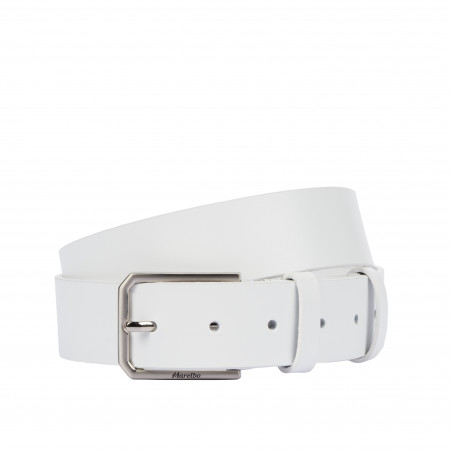 Herren Gürtel 70b weiß