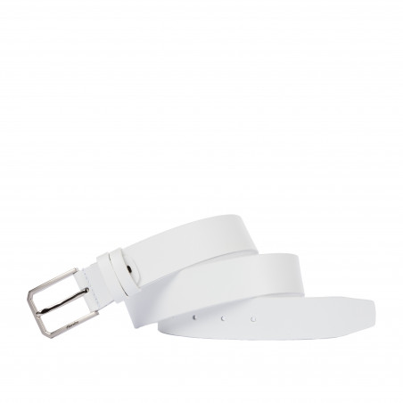 Herren Gürtel 70b weiß