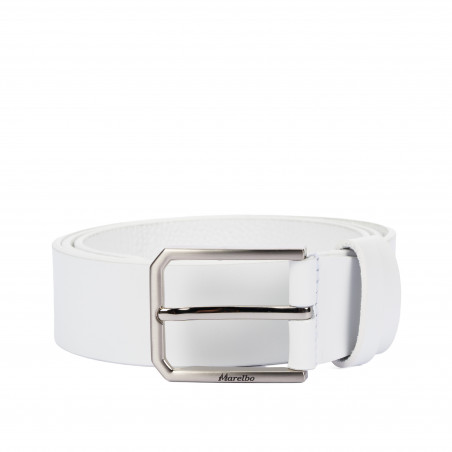 Herren Gürtel 70b weiß