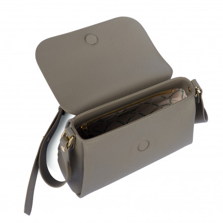 Damentasche Schultertasche 040g taupe