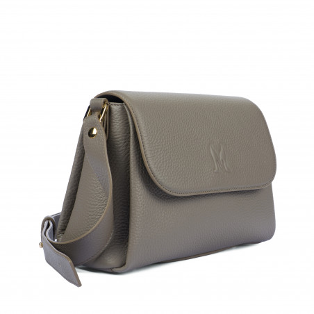 Damentasche Schultertasche 040g taupe
