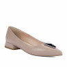 Damen Ballerinas 1360 Sandfarbe