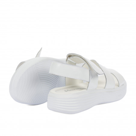Kindersandalen 2500 weiß Lack