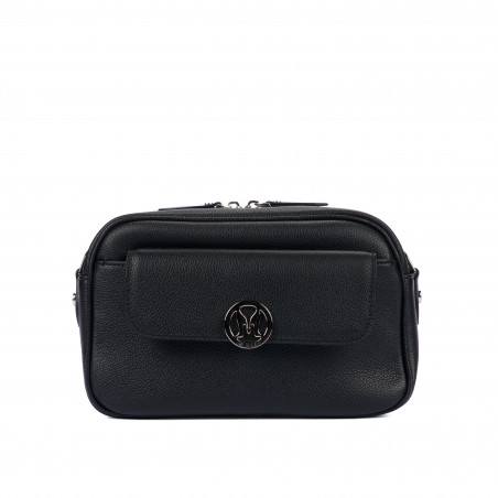 Damentasche Schultertasche 014g 01 biz schwarz
