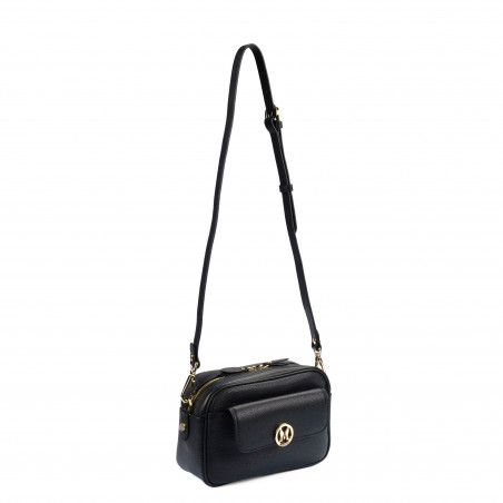 Damentasche Schultertasche 014g schwarz