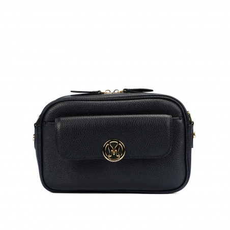 Damentasche Schultertasche 014g schwarz
