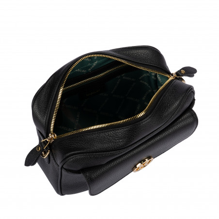 Damentasche Schultertasche 014g schwarz