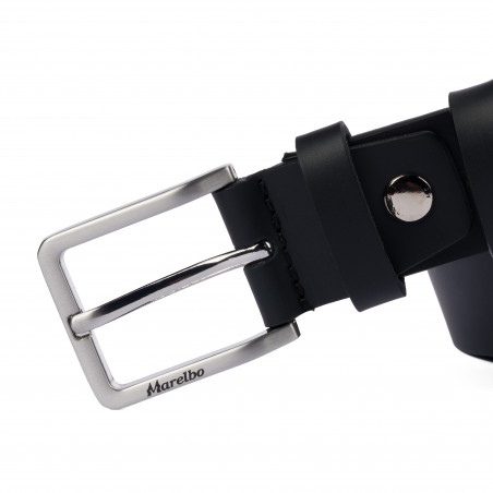 Herrengürtel 66-1b schwarz