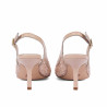 Damensandalen 1368 beige kombiniert