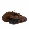 Herrensandalen 368 Kaffee