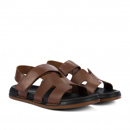 Herrensandalen 368 Kaffee