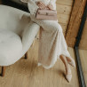 Damensandalen 1368 beige kombiniert