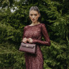 Damentasche mit Schultergurt 041g bordeaux lifestyle