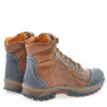 Kinderstiefel 3219 braun+indigo