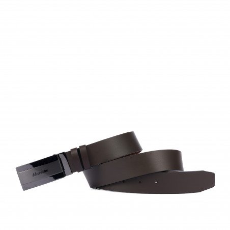 Herren Gürtel 52b dunkelbraun