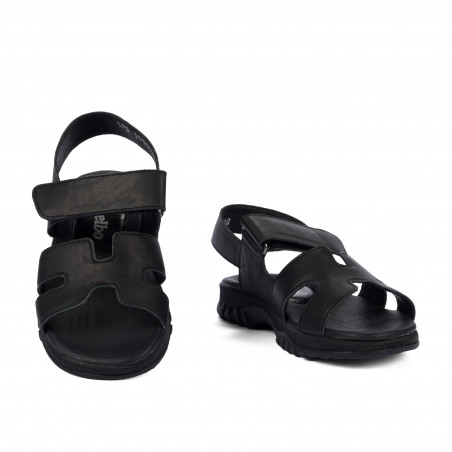 Kinder Sandalen 2500-1 schwarz