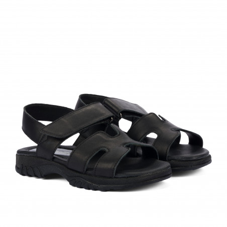 Kinder Sandalen 2500-1 schwarz