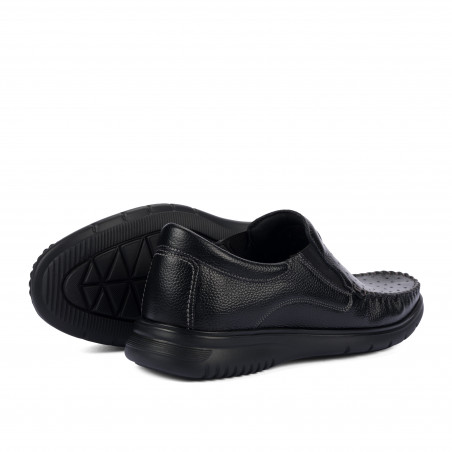 Herrenmokassins 9002 schwarz