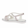 Kindersandalen 541 weiß kombiniert
