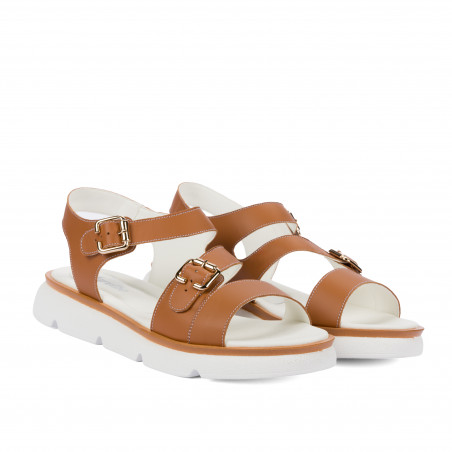Damensandalen 5123m braun
