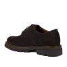 Herren Freizeitschuhe 989 Kaffee Veloursleder