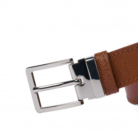 Damen Gürtel 26mc braun Saffiano