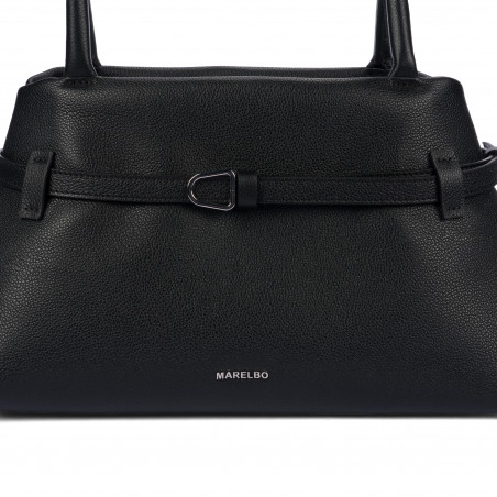 Damenschultertasche 053g 01 schwarz
