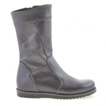 Kinderschuhe 3212 violett Perlmutt