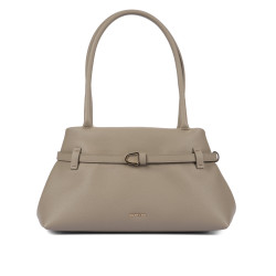 Schultertasche Damen 053g Latte
