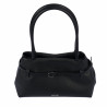 Damenschultertasche 053g 01 schwarz