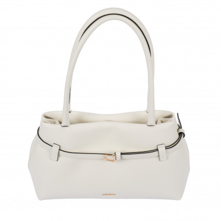 Schultertasche für Damen 053g panna