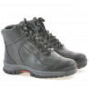 Kinderstiefel 3219 schwarz+grau