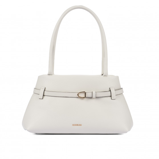 Schultertasche für Damen 053g panna