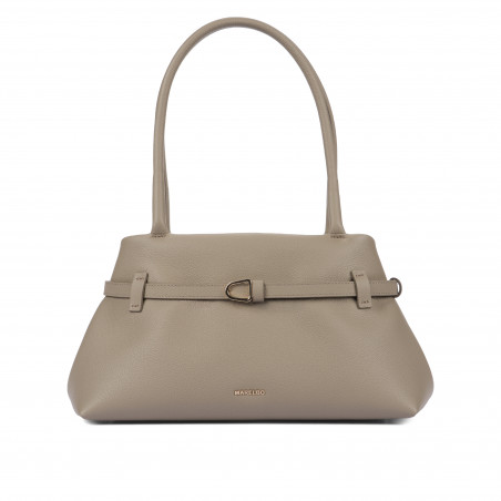 Schultertasche Damen 053g Latte