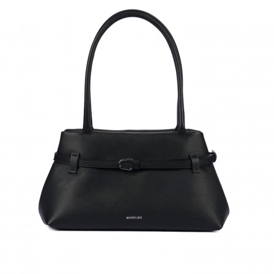 Damenschultertasche 053g 01 schwarz