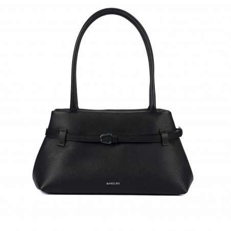 Damenschultertasche 053g 01 schwarz