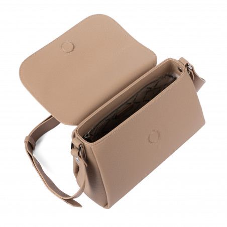 Damen-Umhängetasche 040g 01 Latte
