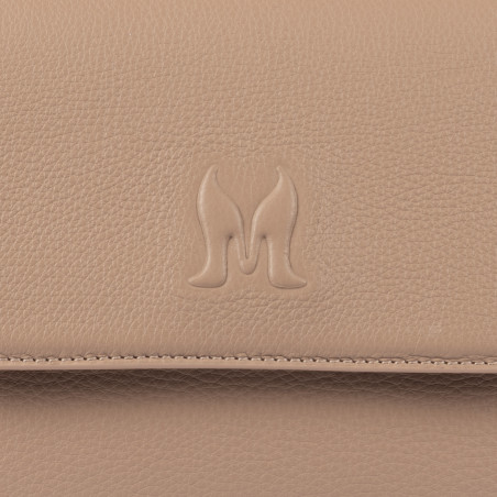 Damen-Umhängetasche 040g 01 Latte