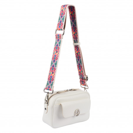 Damenhandtasche zum Umhängen 014-1g 01 panna