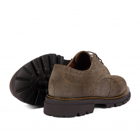Casual Herrenschuhe 989 Sand Velours