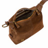 Damentasche 037-1g Wildleder Braun